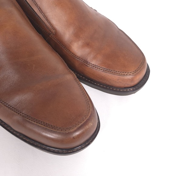 ECCO Mens Shoes Casual Comfort Leather Slip on 12 Loafers Brown EXTRAWIDTH main image 10